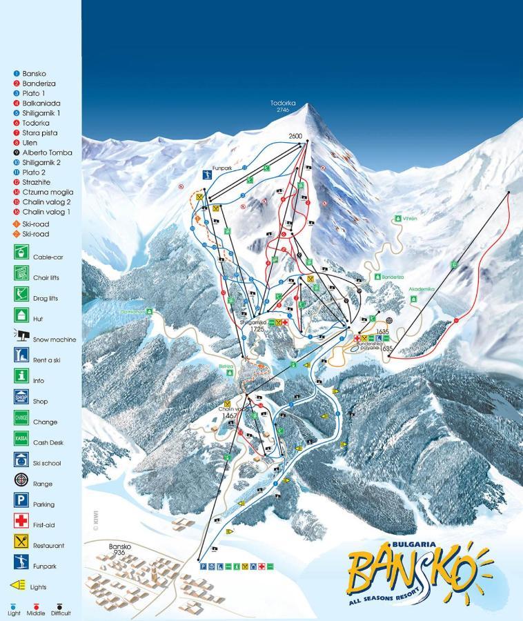 Aspen Ski&Golf Resort Bansko Eksteriør billede
